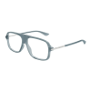 Alexander McQueen AM0555O 004 BLUE DEMO LENS szemüveg