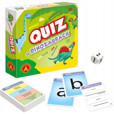 Alexander Mikro Kvíz Dinoszauruszok Társasjáték Oktatójáték (5906018028683) társasjáték