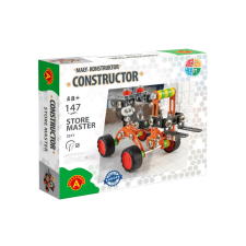  Alexander Toys Constructor - Store Master munkagép építőjáték-147db-os barkácsolás, építés