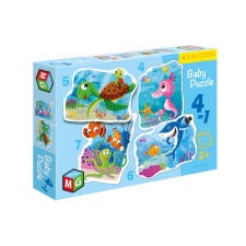 Alexander Vízi állatok 4 az 1-ben puzzle (05679) puzzle, kirakós