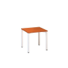 Alfa Office Alfa 200 irodai asztal, 80 x 80 x 74,2 cm, egyenes kivitel, cseresznye mintázat, RAL9010%