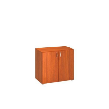 Alfa Office Alfa 500 alacsony, széles szekrény, 74,2 x 80 x 47 cm, ajtóval, cseresznye mintázat% bútor