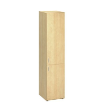Alfa Office Alfa 500 magas, keskeny szekrény, 178 x 40 x 47 cm, ajtóval - jobbos kivitel, vadkörte mintázat% bútor