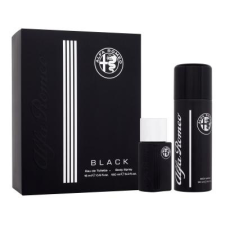 Alfa Romeo Black SET: edt 15ml + Telový sprej 150ml kozmetikai ajándékcsomag