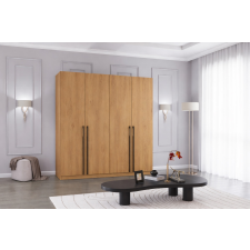 Alfaomega Rosa200 4D gardróbszekrény tolgy-tolgy bútor