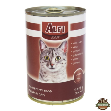 Alfi cat konzerv máj 415gr macskaeledel