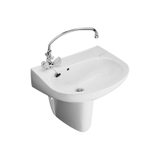 Alföldi ALFÖLDI BÁZIS KERÁMIAMOSDÓ 60X44CM KÖZÉPSŐ CSAPLYUK fürdőszoba kiegészítő