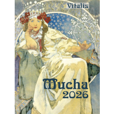  Alfons Mucha 2026 (Kalendář/Diář) naptár, kalendárium