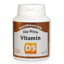 Alg-börje D3-vitamin tabletta - 150db vitamin és táplálékkiegészítő