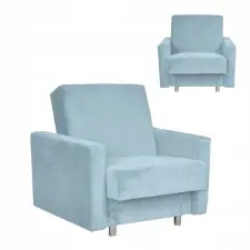  Alicja Tárolós Kanapéágy, Family Furniture, Világoskék bútor