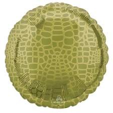 Aligátor mintás fólia lufi 43 cm party kellék