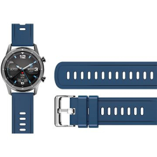 Aligator Watch 22 mm szilikon szíj kék okosóra kellék