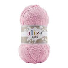 Alize BELLA 100 - Rózsaszín 32 rövidáru
