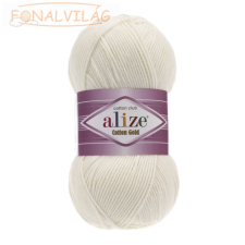 Alize COTTON GOLD - Halvány krém - 062 rövidáru