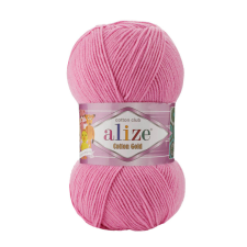 Alize COTTON GOLD - Sötét rózsaszín - 264 rövidáru