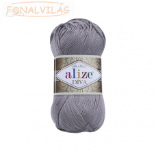  Alize DÍVA - Füstszürke - 348 rövidáru