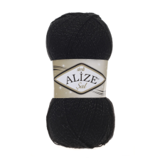 Alize Sal Simli - Fekete 60 rövidáru