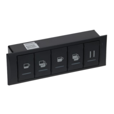 Alkatrész Nyomógomb panel 5 gomb kávéfőző kellék