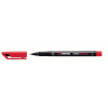  Alkoholos marker, 0,7 mm, STABILO "OHPen F", piros