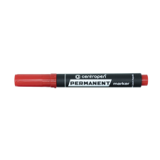 Alkoholos marker 1-4,6mm, vágott hegyű, Centropen 8576 piros filctoll, marker