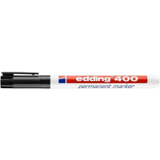 Alkoholos marker, 1 mm, EDDING "400", fekete filctoll, marker