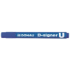  Alkoholos marker, 2-4 mm, kúpos, DONAU "D-signer U", kék