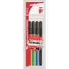  Alkoholos marker készlet, OHP, 1 mm, M, ICO, 4 különböző szín