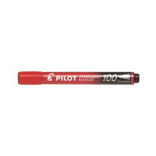  Alkoholos marker PILOT 100 kerek piros filctoll, marker