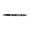  Alkoholos marker PILOT Twin BeGreen fekete