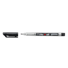 Alkoholos marker STABILO Write-4-All M fekete filctoll, marker