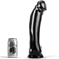 ALL BLACK – 33 cm-es prémium dildó műpénisz, dildó