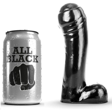All Black ALL BLACK - DILDÓ FEKETE 15 CM anál
