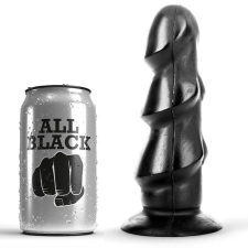 ALL BLACK - DILDÓ 17 CM anál