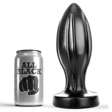  ALL BLACK – prémium anális dildó 21 cm anál