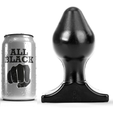  ALL BLACK - prémium anális plug 16x8 cm anál