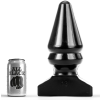  ALL BLACK – prémium anális vibrátor 28,5 cm