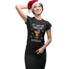 All I want for christmas is - Női Pólók (Több mintával) női póló