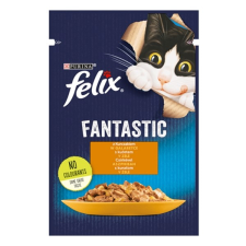  Állateledel alutasakos FELIX Fantastic macskáknak csirke aszpikban 85g macskaeledel