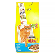  Állateledel száraz PURINA Friskies macskáknak lazaccal és zöldségekkel 1,7kg macskaeledel