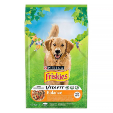  Állateledel száraz PURINA Friskies Vitafit Balance kutyáknak csirkehússal és zöldségekkel 10kg kutyaeledel