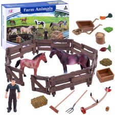 Állatfigurák halmaza Lófarm ZA2991 játékfigura
