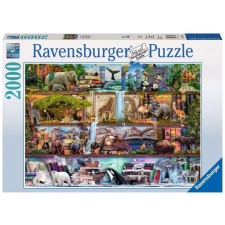  állatok világa 2000 darabos puzzle puzzle, kirakós