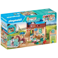 Állatorvosi hipoterápia játékkészlet lófigurákkal playmobil