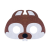 Állatos Beaver, Hód filc maszk 17,5 cm
