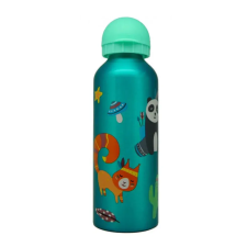  Állatos Etnic alumínium kulacs ivókupakkal 500 ml kulacs, kulacstartó