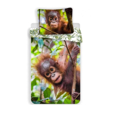 Állatos Orangután ágyneműhuzat erdő 140x200cm 70x90cm lakástextília