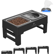  Állítható etető macskák/kutyák számára kutyatál