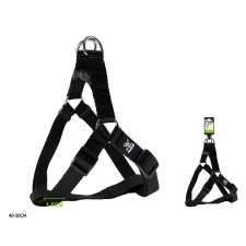  Állítható Klasszikus Nunbell Kutyahám - S/M - Fekete nyakörv, póráz, hám kutyáknak