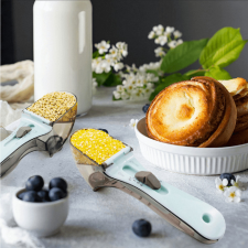  Állítható konyhai mérő kanál, 2 db konyhai eszköz