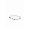  Állítható, Nyitott, Pici Szívecskés S925 Ezüst Gyűrű